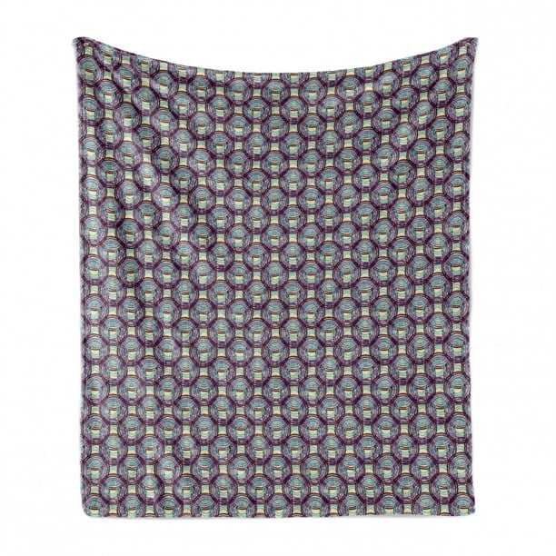 Modern Art of Intricate Circles Drawn by Hand Doodle Details Champagne Purple and Seafoam 50 x 60 Flannel Fleece Accent Piece Soft Couch Cover for Adults Ambesonne Abstract Throw Blanket Modern Art of Intricate Circles Drawn by Hand Doodle Details Champagne Purple and Seafoam 50 x 60 Flannel Fleece Accent Piece Soft Couch Cover for Adults Ambesonne Abstract Throw Blanket